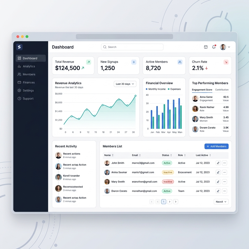 OrgSets.com Multi-Tenant SaaS Platform
